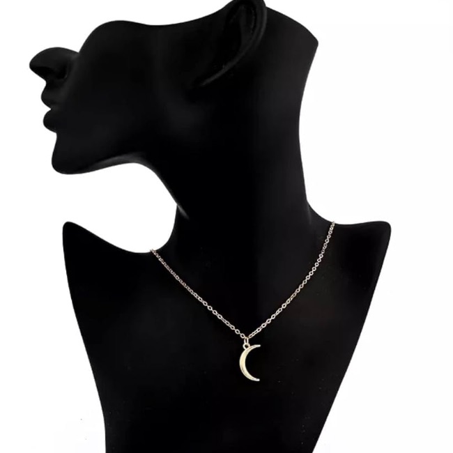 - Crescent Moon Necklace